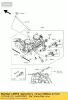 110540429, Kawasaki, bracket ex650a6f kawasaki er-6f 650 2006 2007 2008, New