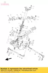 Aqui você pode pedir o sem descrição em Yamaha , com o número da peça 3B4225170000: