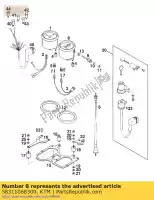 58311068300, KTM, velocímetro millas duke'96 ktm  duke sting 125 400 620 640 1995 1996 1997 1998 2020, Nuevo