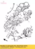 51J835400000, Yamaha, conjunto tacômetro yamaha xj 600, Novo