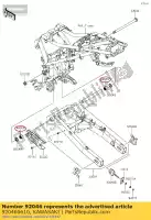 920460610, Kawasaki, Lagernaald, 22x28x20 ex300a kawasaki  ninja z 300 2013 2014 2015 2016 2017 2018 2019 2020 2021, Nieuw