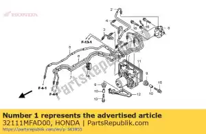 Honda 32111MFAD00 rimanere, imbracatura principale - Il fondo