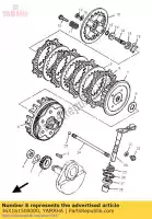 36X161500000, Yamaha, engranaje impulsado primario comp. yamaha  tw 125 200 1999 2000 2001 2002 2003 2004 2017 2018 2019 2020, Nuevo