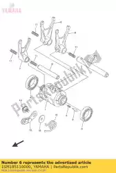 Tutaj możesz zamówić widelec, shift 1 od Yamaha , z numerem części 1SM185110000: