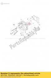 Aprilia 483706, Inlaatklep, OEM: Aprilia 483706