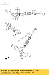 Tutaj możesz zamówić brak opisu w tej chwili od Suzuki , z numerem części 1285049F40: