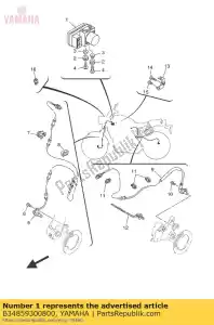yamaha B34859300800 gruppo idraulico - Il fondo