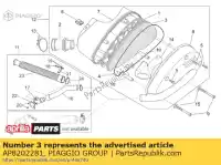 AP8202281, Piaggio Group, Filtre à air aprilia  sr 50 2000 2001 2002 2003 2004 2005 2006 2007 2008 2009 2010 2011 2012 2013 2014, Nouveau