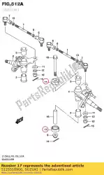 Here you can order the dust seal from Suzuki, with part number 5125518900: