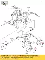 920151494, Kawasaki, dado, bloccaggio, 10mm klf185-a1 kawasaki  klf kvf vn vulcan 300 400 650 900 1700 2000 2000 2001 2002 2003 2004 2005 2006 2007 2008 2009 2010 2011 2012 2013 2014 2015 2016 2017 2018 2019 2020 2021, Nuovo