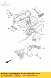 Here you can order the screw, pan tap. 2 from Yamaha, with part number 977075052500: