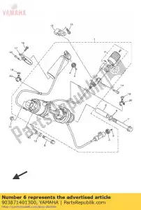 yamaha 903871401300 ko?nierz - Dół