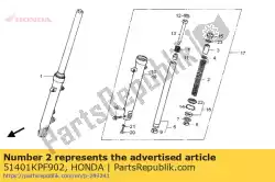 Tutaj możesz zamówić wiosna, o. Poduszka od Honda , z numerem części 51401KPF902: