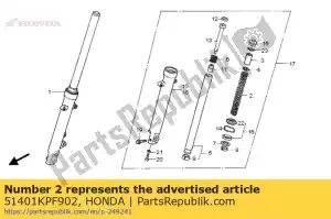 honda 51401KPF902 wiosna, o. poduszka - Dół