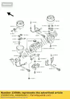 230081516, Kawasaki, socket-assy, ??boîtier pilote kawasaki zephyr 750 eliminator 600 550 , Nouveau