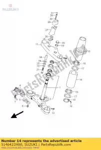 Suzuki 5146422H00 case,under - Bottom side