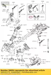 Aqui você pode pedir o marca, kawasaki zr1000fefc em Kawasaki , com o número da peça 560541572: