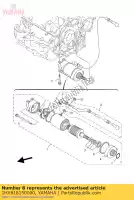 1HX818150000, Yamaha, draad, starter yamaha fzr tdm xj xv yzf 400 535 600 900 1989 1990 1991 1992 1993 1994 1995 1996 1997 1998 1999 2000 2001 2002 2003 2004 2005 2006 2007 2008 2009 2010, Nieuw