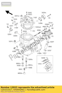 kawasaki 120221017 valvola reed kx250-c2 - Il fondo