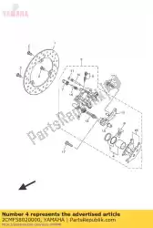 Qui puoi ordinare pistone, pinza da Yamaha , con numero parte 2CMF58020000: