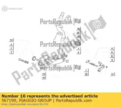 Tutaj możesz zamówić krzywka hamulca od Piaggio Group , z numerem części 567199: