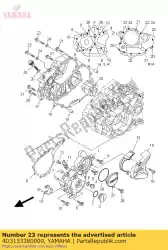 Here you can order the spacer, damper from Yamaha, with part number 4D3153280000: