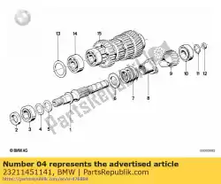 Qui puoi ordinare spessore - 22x30x0,3 da BMW , con numero parte 23211451141: