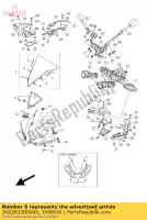 1KB2832B0000, Yamaha, graphique, 15 yamaha yzf r 1000 2012, Nouveau