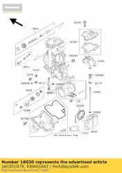 Here you can order the valve-float from Kawasaki, with part number 160301079: