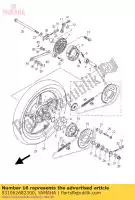 931062682300, Yamaha, joint huile yamaha nxc t xc 125 135 2005 2006 2007 2008 2009 2010 2011 2012 2014, Nouveau