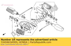 Tutaj możesz zamówić baza a, winker od Honda , z numerem części 33404KGA900: