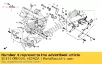 50197KRN000, Honda, clip, fuel tube honda crf 250 2004 2005 2006 2007 2008 2009 2011 2012 2013, New