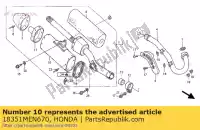 18351MEN670, Honda, pas de description disponible pour le moment honda crf 450 2004, Nouveau