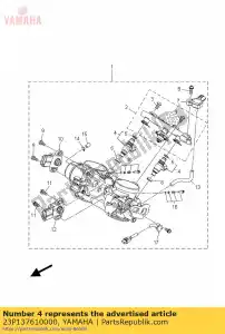 yamaha 23P137610000 iniettore - Il fondo