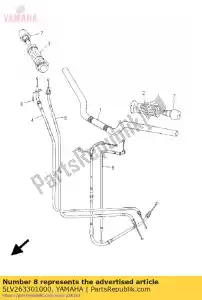 yamaha 5LV263301000 starter cable assy - Bottom side