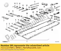 71111237847, BMW, chiave ad anello - 10x12 bmw  500 600 650 750 800 900 1000 1970 1971 1972 1973 1974 1975 1976 1977 1978 1979 1980 1981 1982 1983 1984 1985 1986 1987 1988 1989 1990 1991 1992 1993 1994 1995 1996, Nuovo