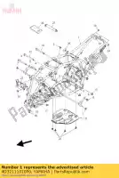 4D32111010P0, Yamaha, frame comp. yamaha yfm 250 2008 2009 2010 2011 2012 2013, Nieuw