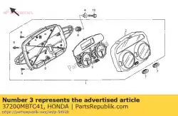 Qui puoi ordinare metro assy., velocità e contagiri da Honda , con numero parte 37200MBTC41: