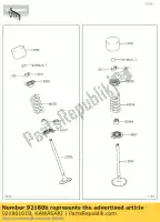 921801018, Kawasaki, calço, t = 2,60 kawasaki w  a zx10r ninja j z d er6n m zx6r g er6f zx6rr n klz versys f zx7rr klx r zx7r p e k b zzr kle zxr l zr7 s c eversion sx zx9r h cafe style ex krt edition sugomi black vulcan special se sl en ag anniversary bg winter test replica final version ab, Novo