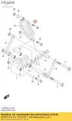 Here you can order the bolt from Suzuki, with part number 6265827C10: