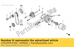 Honda 23929PX4700 arruela, mola, 24 mm - Lado inferior