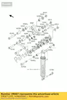 390071255, Kawasaki, Arm-susp, uni trak kawasaki kx 125 250, Nieuw