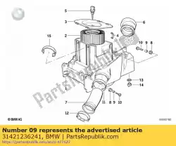 Ici, vous pouvez commander le buisson auprès de BMW , avec le numéro de pièce 31421236241: