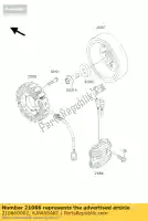 210660002, Kawasaki, napi?cie regulatora kawasaki zx6rr ninja k m zx 6r 6rr 600 , Nowy