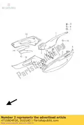 Qui puoi ordinare scudo, fr. Cover da Suzuki , con numero parte 4716804F00: