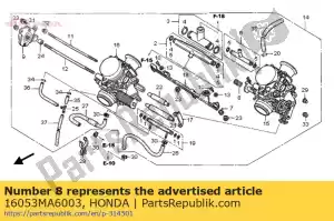 honda 16053MA6003 spring, compression coil - Bottom side