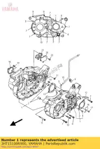 yamaha 3HT15100R900 carter assy - Onderkant