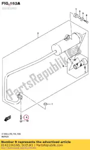 suzuki 014210616B perno, espárrago - Lado inferior