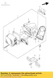 Aquí puede pedir lente de Suzuki , con el número de pieza 3571227F00: