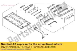 Here you can order the spanner 7x8 from Honda, with part number 89224MN5000: